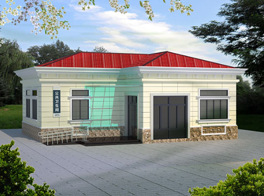 八所镇现代都市型移动厕所