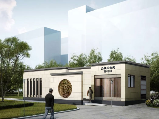 八所镇豪华组装型移动厕所